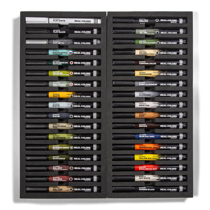 AK Real Colors Markers set - 34 full pen set