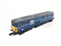 Dapol ND-021B Class 73 Electro-Diesel Locomotive Number 73133 in Mainline Blue Liver -  N Gauge (Ex-Shop Stock in slightly worn box)