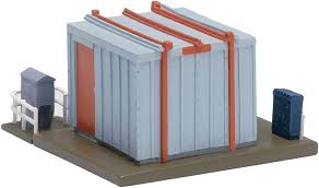 Hornby R8675 Modern Lineside Hut & AWS Box Set - OO Gauge -