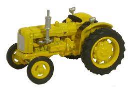 Oxford Diecast 76TRAC003 Fordson Tractor Yellow - 1:76 Scale