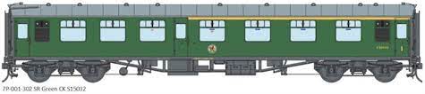 Lionheart Trains / Dapol 7P-001-802 BR Mk1 Blue/Grey CK M15101 with Window Beading-  O Gauge (1:43 Scale)