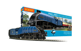 Hornby R1282M Mallard Record Breaker Train Set - OO Scale