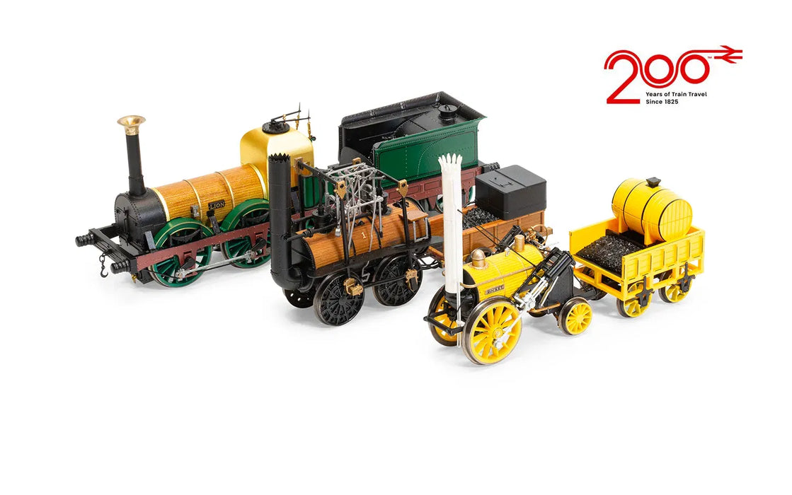 Hornby R30445 Birth Of The Railways 200 Years of Train Travel Since 1825 Train Pack - OO Gauge
