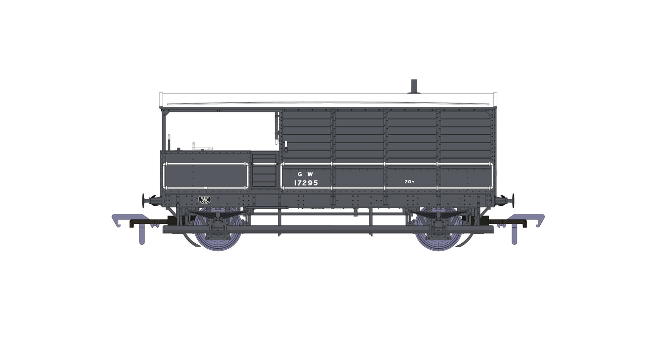 Rapido 918004 AA20 'Toad' Small GWR Lettering No: 17295, OO Gauge