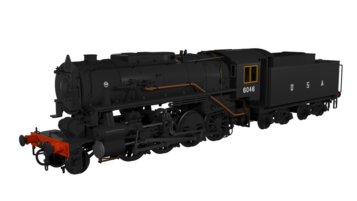Rapido 926507 USATC S160 No.6046 (as preserved),Sound Fitted, Locomotive, OO Gauge