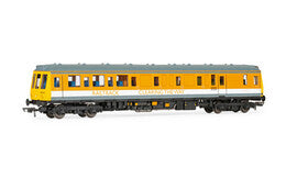 Hornby R30194 Railroad Plus - Enhanced Livery, Railtrack Sandite Unit Class 960 '960021', Diesel Locomotive, OO Gauge