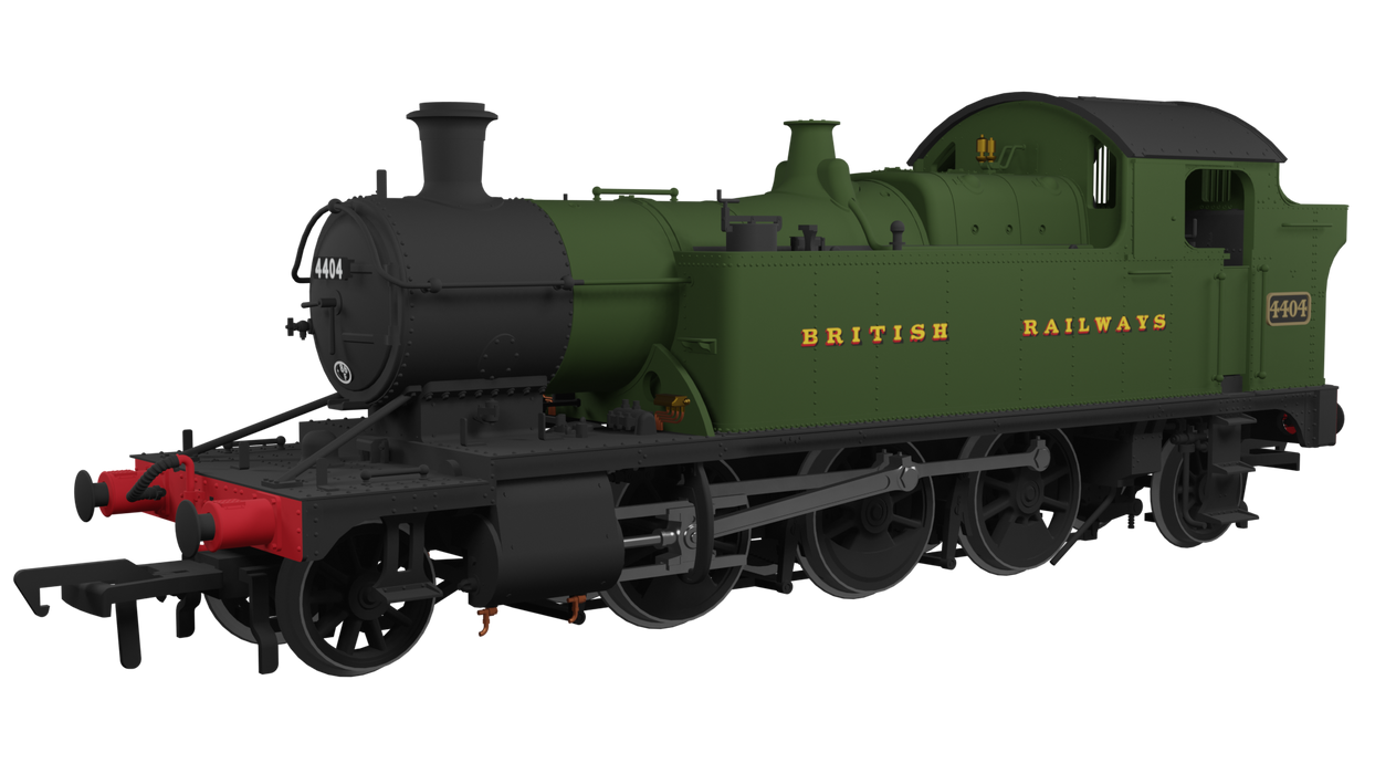 Rapido 951505 GWR 44xx British Railways (Serif) Green No.4404 - OO Gauge SOUND FITTED