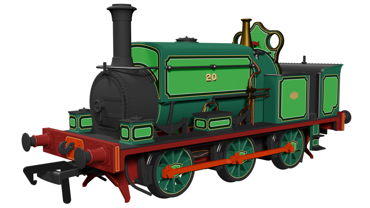 Rapido 960005 Manning Wardle L Class "Logan and Hemmingway" - OO Gauge