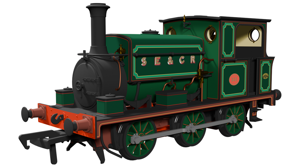 Rapido 960009 Manning Wardle L Class "SECR No 331 What if" - OO Gauge