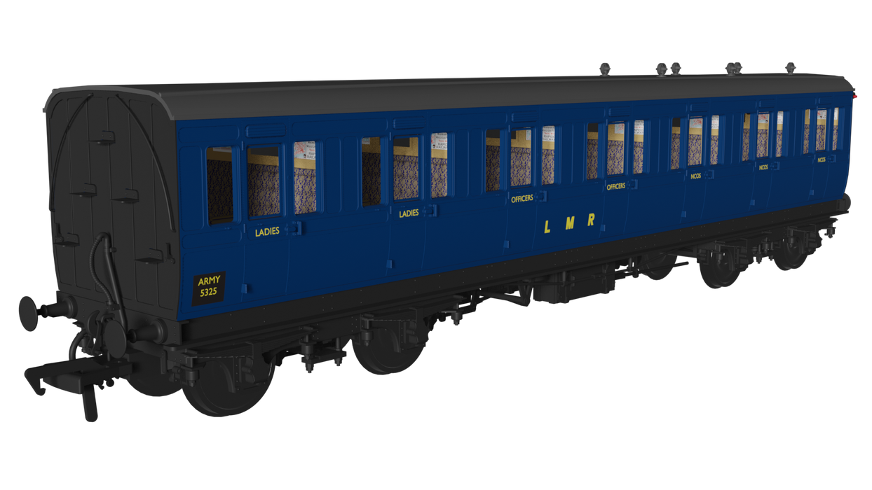 Rapido 978053 - LMR First Army 5325 - Evolution 48ft non-corridor - OO gauge
