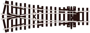 Peco SL-U97 Small Radius Y Turnout - OO Gauge  (Replaces SL-97 & SL-E97)