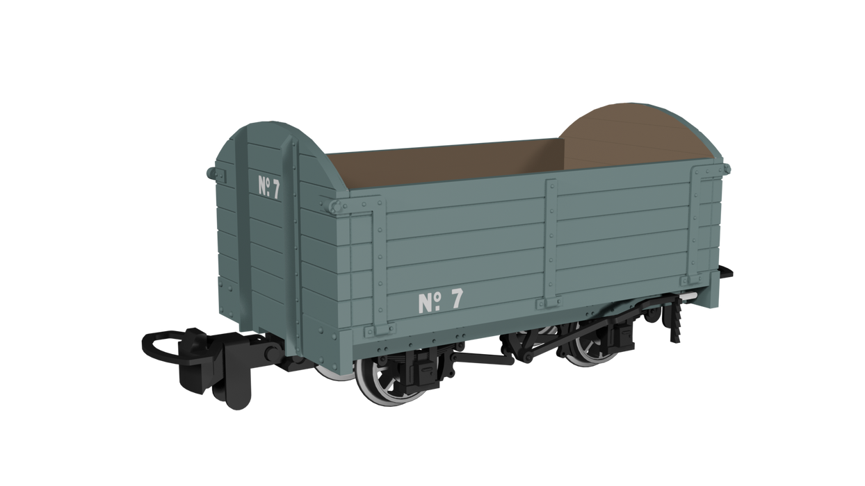 Rapido 990003  Dropside Open – Plain Grey No.7- 009 Scale