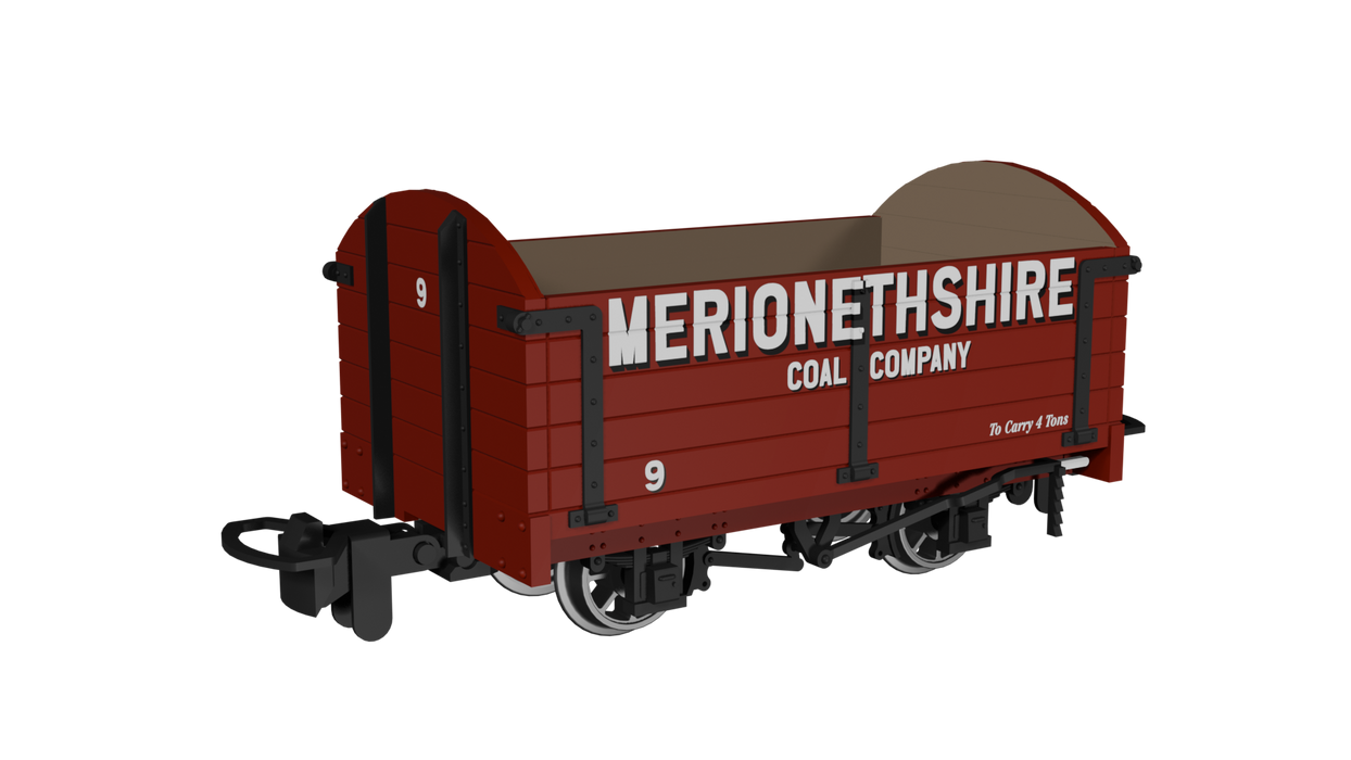 Rapido 990005 Dropside Open – Merionetshire Coal Co. No.9- 009 Scale