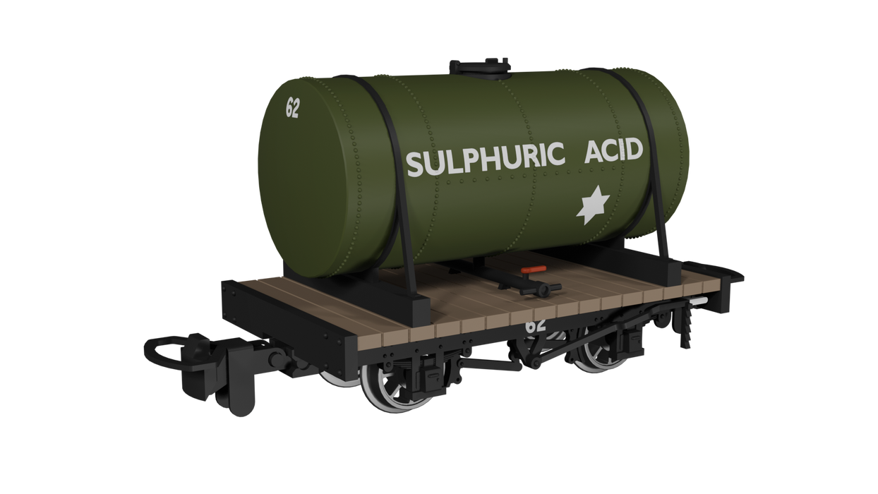 Rapido 990106 Cylindrical Tank – Sulphuric Acid No.62- 009 Scale