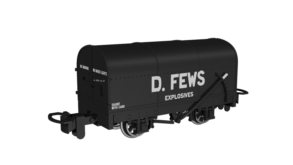 Rapido 990205 Gunpowder Van – D. Fews Explosives- 009 Scale