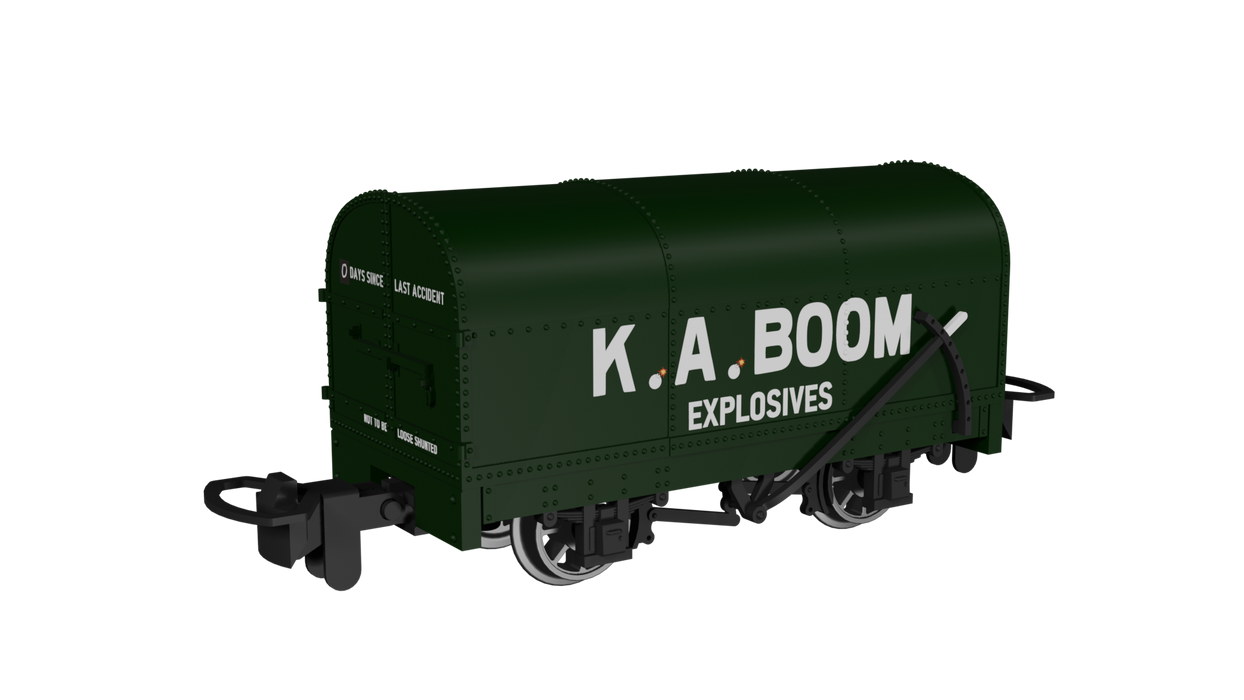 Rapido 990207 Gunpowder Van – K. A . Boom Explosives- 009 Scale