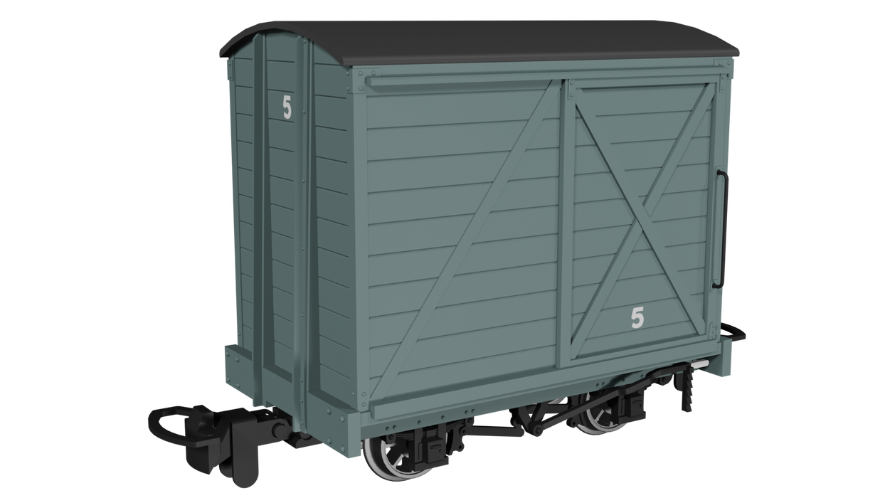 Rapido 990303 Covered Van – Plain Grey No.5- 009 Scale