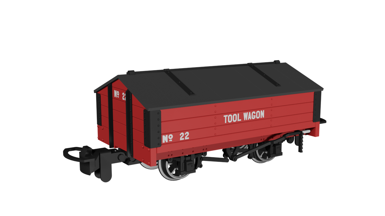 Rapido 990406 Peaked Roof Van – Tool Wagon No.22- 009 Scale