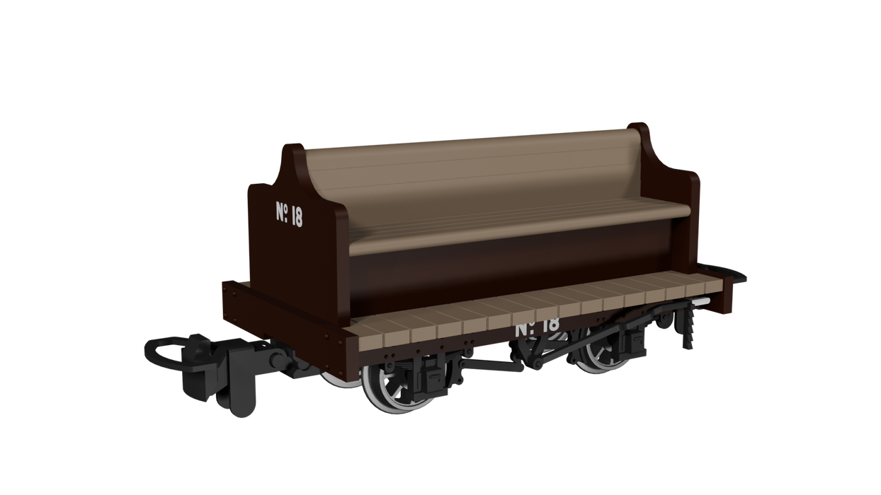 Rapido 990501 Manrider – Plain Brown No.18- 009 Scale