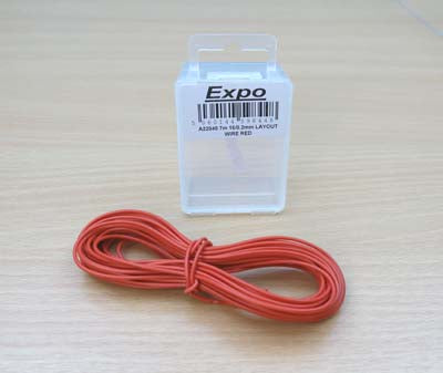 Expo A22040 7M 16/0.2mm Layout Wire Red