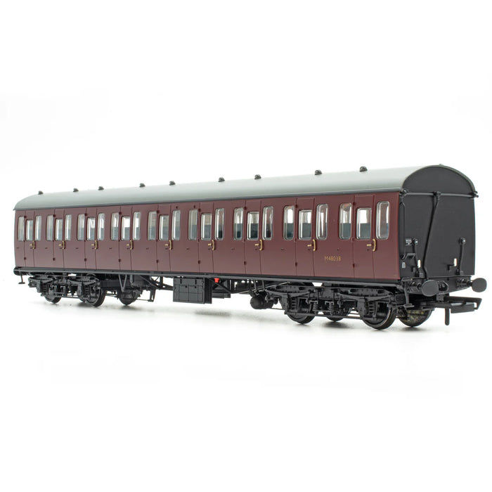 Accurascale ACC2377 BR Mk 1 SO M48038  57' Non-Gangway Coach BR Plain Maroon - OO Gauge