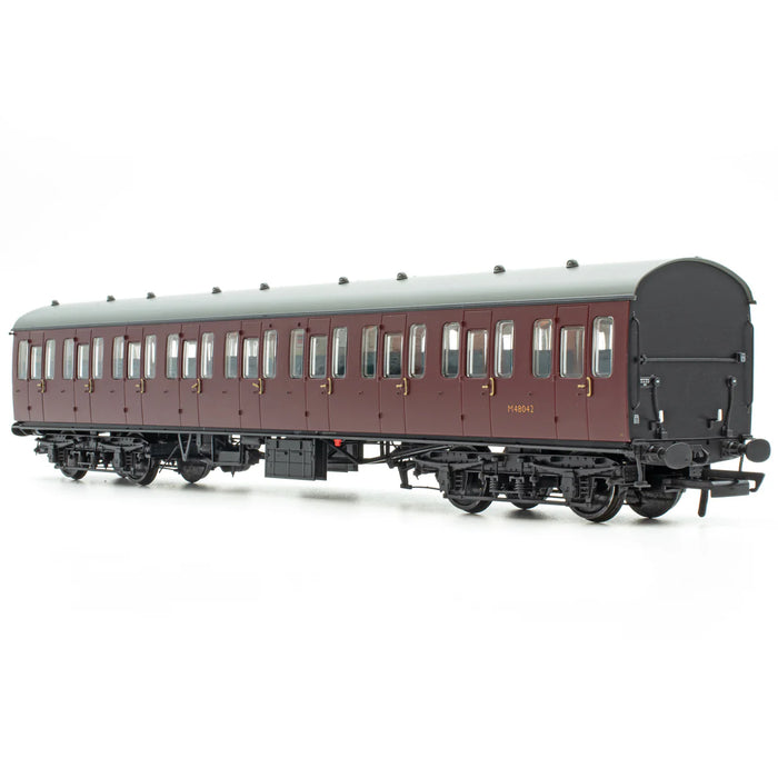 Accurascale ACC2379 BR Mk 1 SO M48042  57' Non-Gangway Coach BR Plain Maroon - OO Gauge