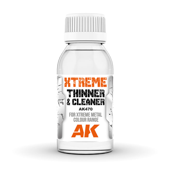 Xtrene AK470 Thinner & Cleaner For Xtreme Metal Colour Range - 100ml