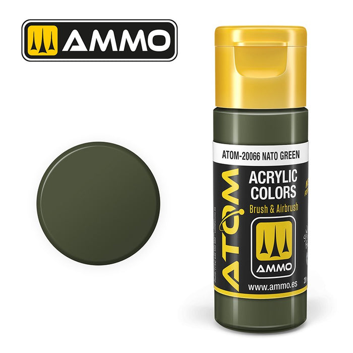 Ammo Atom 20066 Nato Green Acrylic Paint