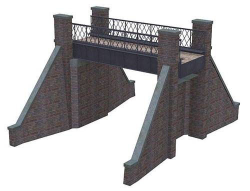 Bachmann 44-152 Scenecraft Railway Road Over Bridge (Pre-Built) - OO Scale