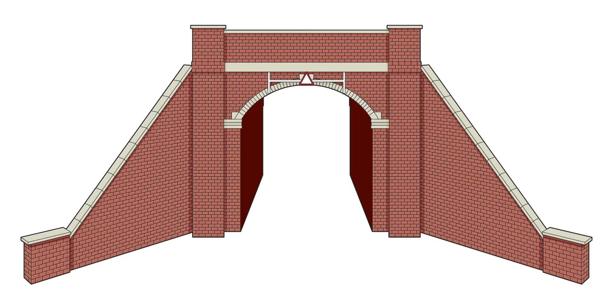 Peco LK12160 Kit Bridge, Brick - Single Track ,- TT:120