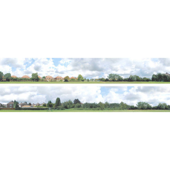 id Backscenes (Art Printers) 107C Into the Town Pack  (OO Scale) - see Description for dimensions