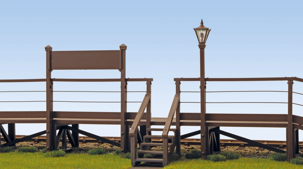 Peco LK-708 Wooden Platform Halt Kit - O Gauge