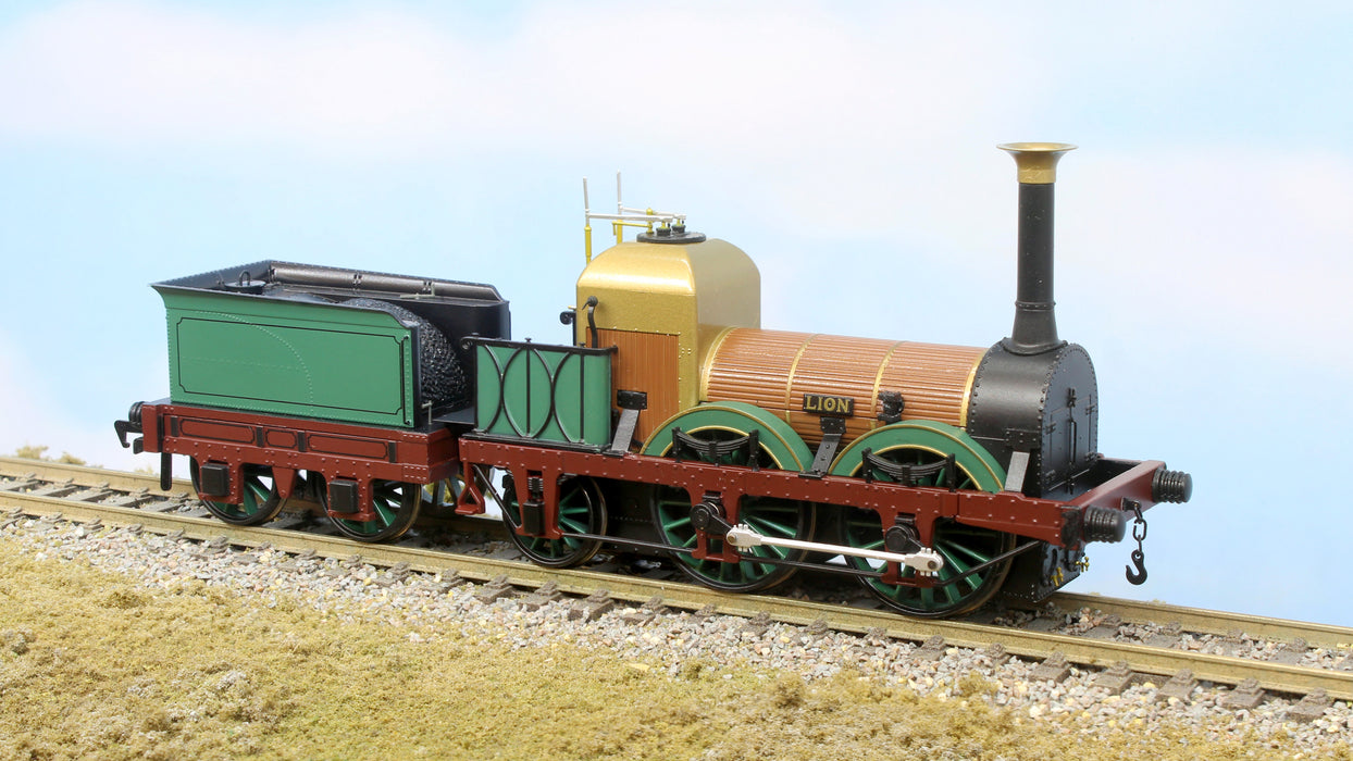 Rapido 913501 Liverpool & Manchester Railway "Lion" in 1930's Condition  DCC SOUND FITTED -  OO Gauge