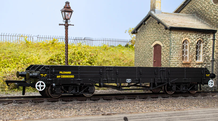 Oxford Rail Pilchard Wagon - OR76PIL003B - BR  black- OO Gauge