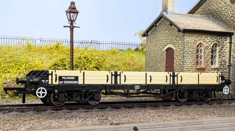 Oxford Rail Pilchard Wagon - OR76PIL004A - BR  unpainted wood- OO Gauge