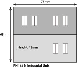 Metcalfe PN185 Industrial Unit Card Kit - N Scale