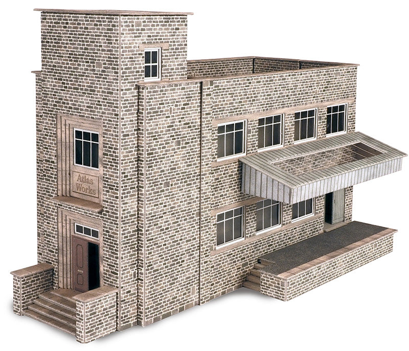 Metcalfe PO287 Old Factory Card Kit - OO / HO Scale