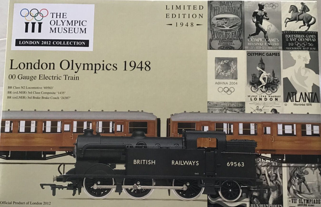 MON Hornby R2981 London Olympics 1948 Electric Train Set (Limited Edition) -  OO Gauge