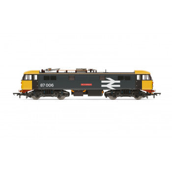 Hornby R30030 BR Class 87 Electric Locomotive  No.87006 "City of Glasgow" in BR Large Logo Grey Livery - OO Scale