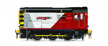 Hornby R30142 Class 08 Diesel Shunter Number 08632 in LORAM livery - OO Gauge