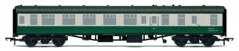 Hornby R40348 BR MK1 Brake Second Open (BSO) Stock Movemenent Coach No.ADB977135 in BR Blue / Grey Livery -  OO Gauge