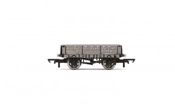 Hornby R60189 LMS 3 plank wagon branded "E Marsh" Number  in Grey Livery - OO Scale