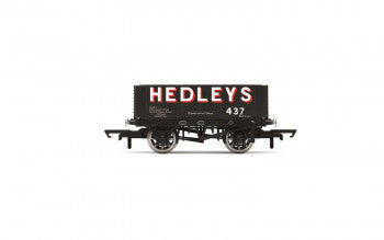 Hornby R60192 6 plank PO wagon branded "Hedleys" Number 437 - OO Scale