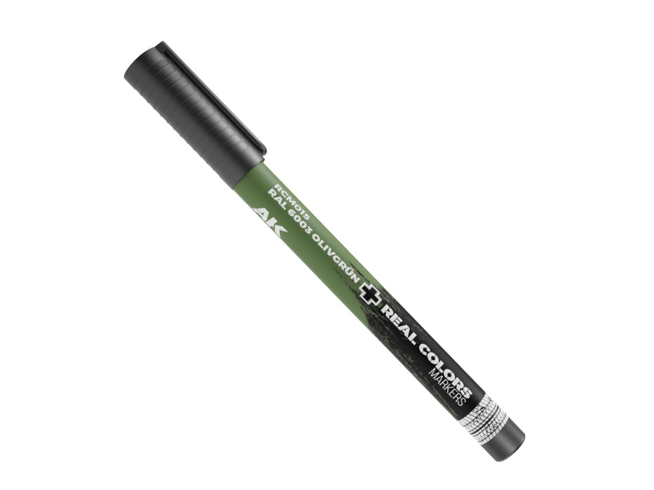 AK Real Colors Marker RCM015 RAL 6003 Olivgrun