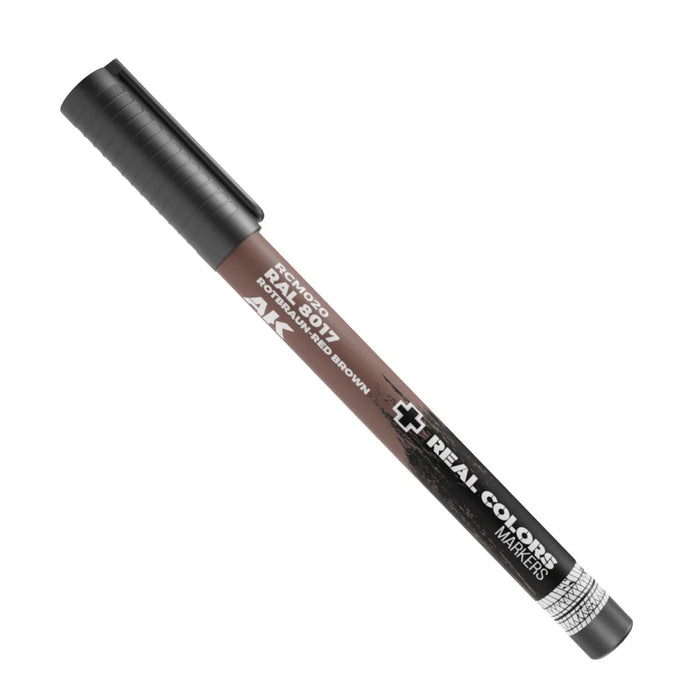 AK Real Colors Marker RCM020 RAL 8017 Rotbraun-red brown