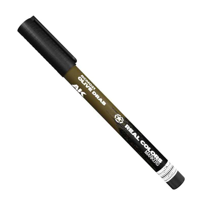 AK Real Colors Marker RCM021 Olive Drab