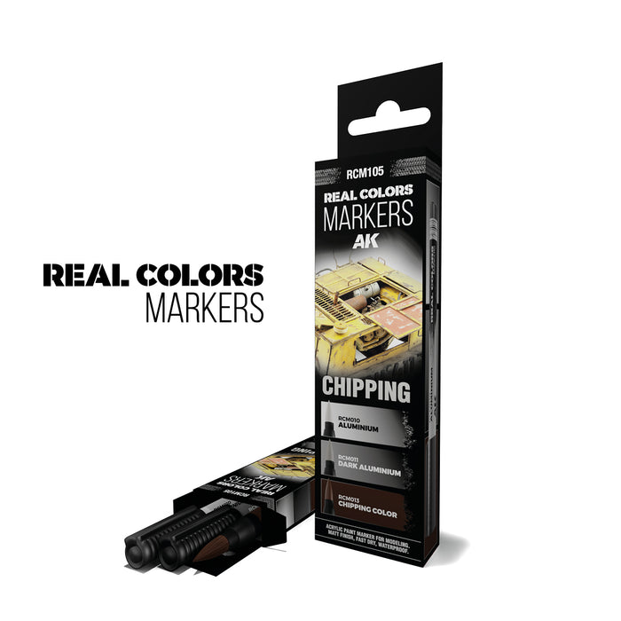 AK RCM105 Real Colours Markers - Chipping
