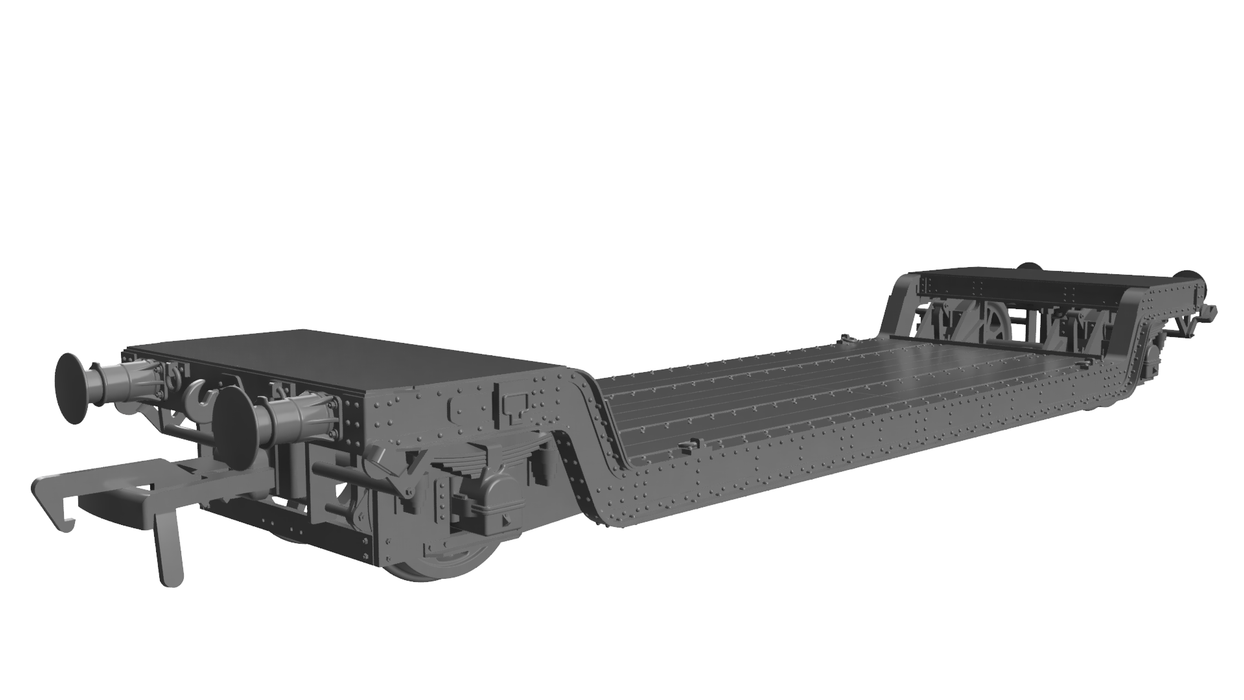 Rapido 917001 Loriot Y Machinery Wagon No. 41989 GWR, OO Gauge