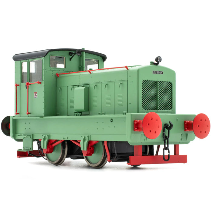 Accurascale ACC2855- Ruston 88DS Bowaters Northfleet Industrial Pale Green - 1971 - 1972 - O Gauge