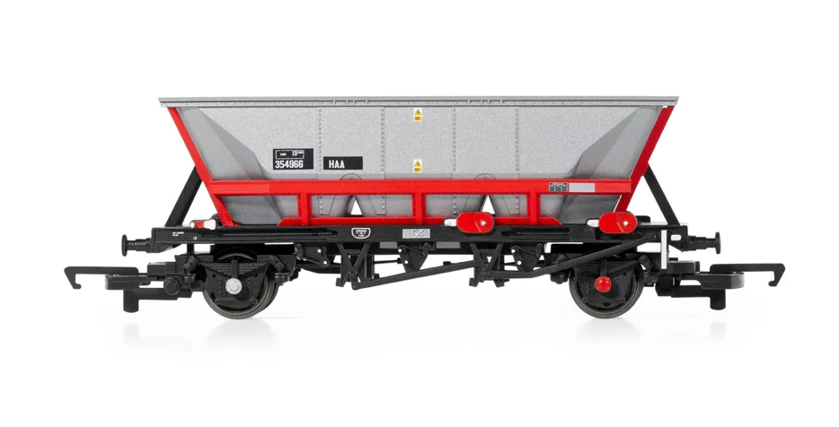 Hornby R60266 Hornby Railroad BR Railfrieght Hopper HAA Wagon 354966 - OO Gauge